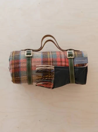 Picnic Blanket in Dress Royal Stewart Tartan