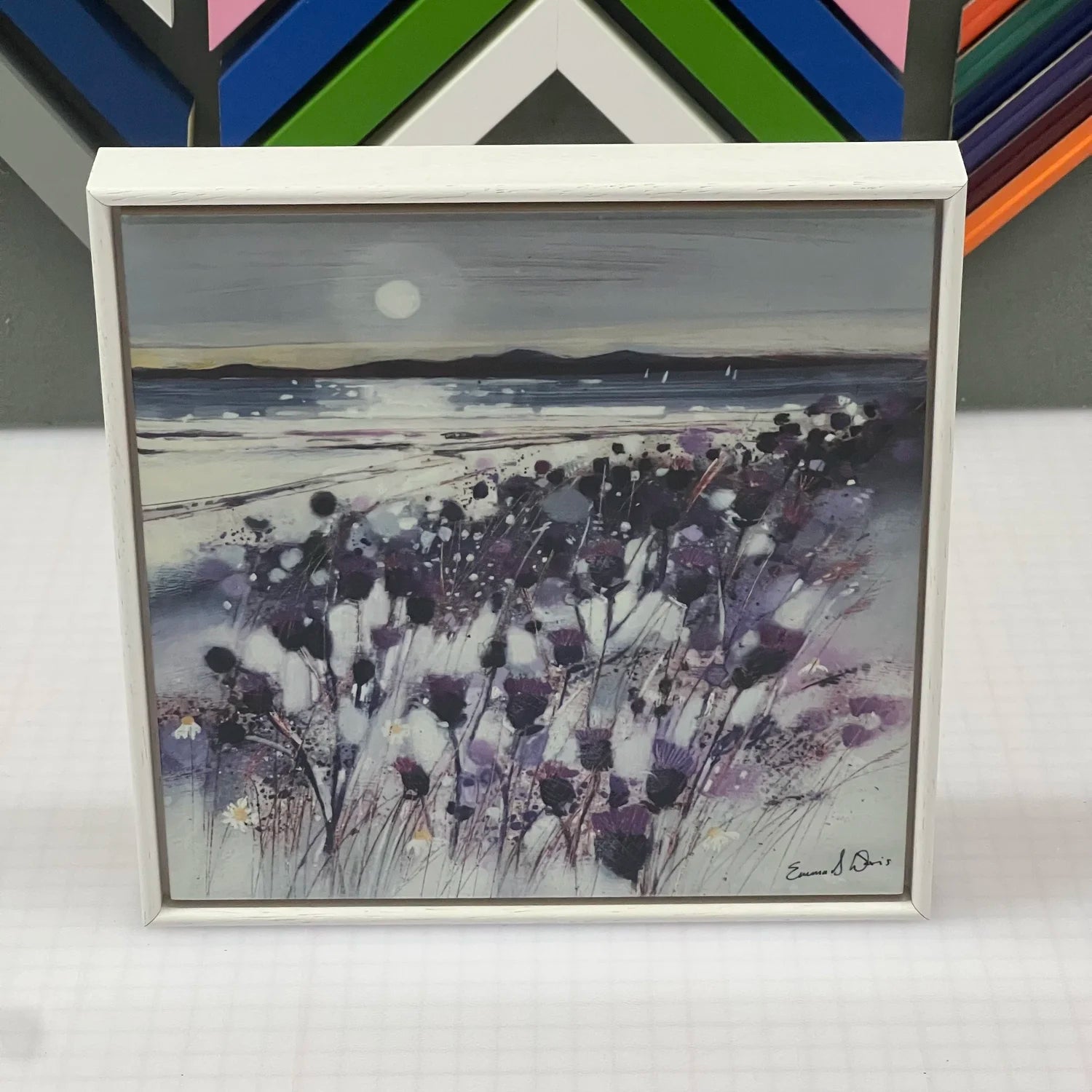 'Flower of Scotland, Arran' Framed Tile
