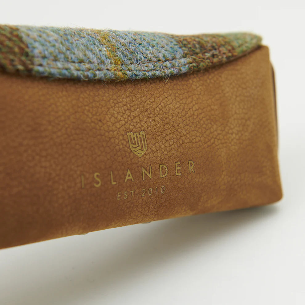 Glasses Case in Harris Tweed & Leather