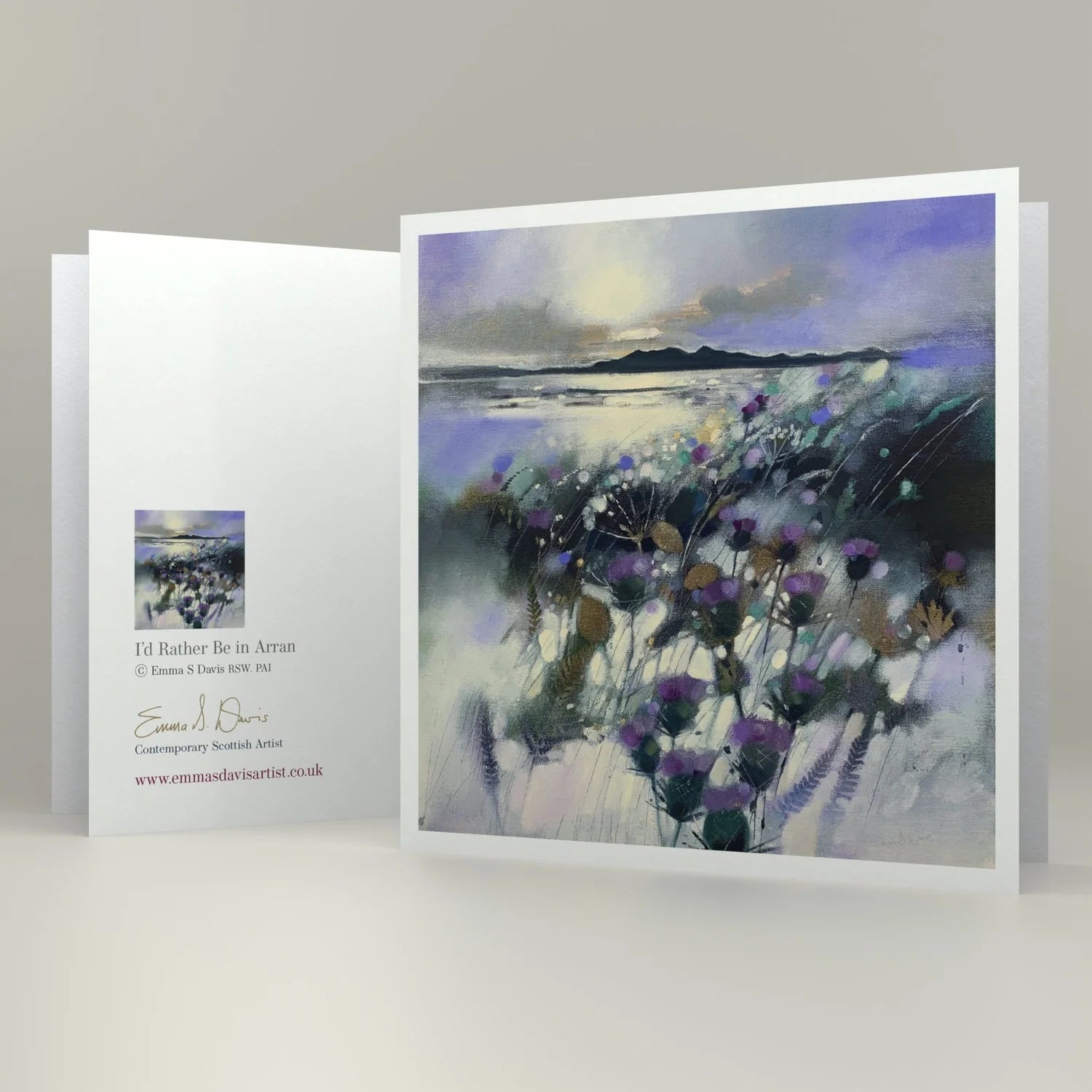 Greeting Card 'I'd Rather be in Arran'
