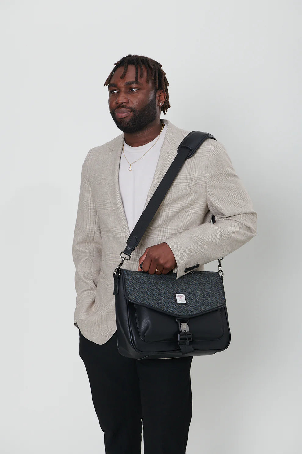 Harris Tweed Laptop Bag