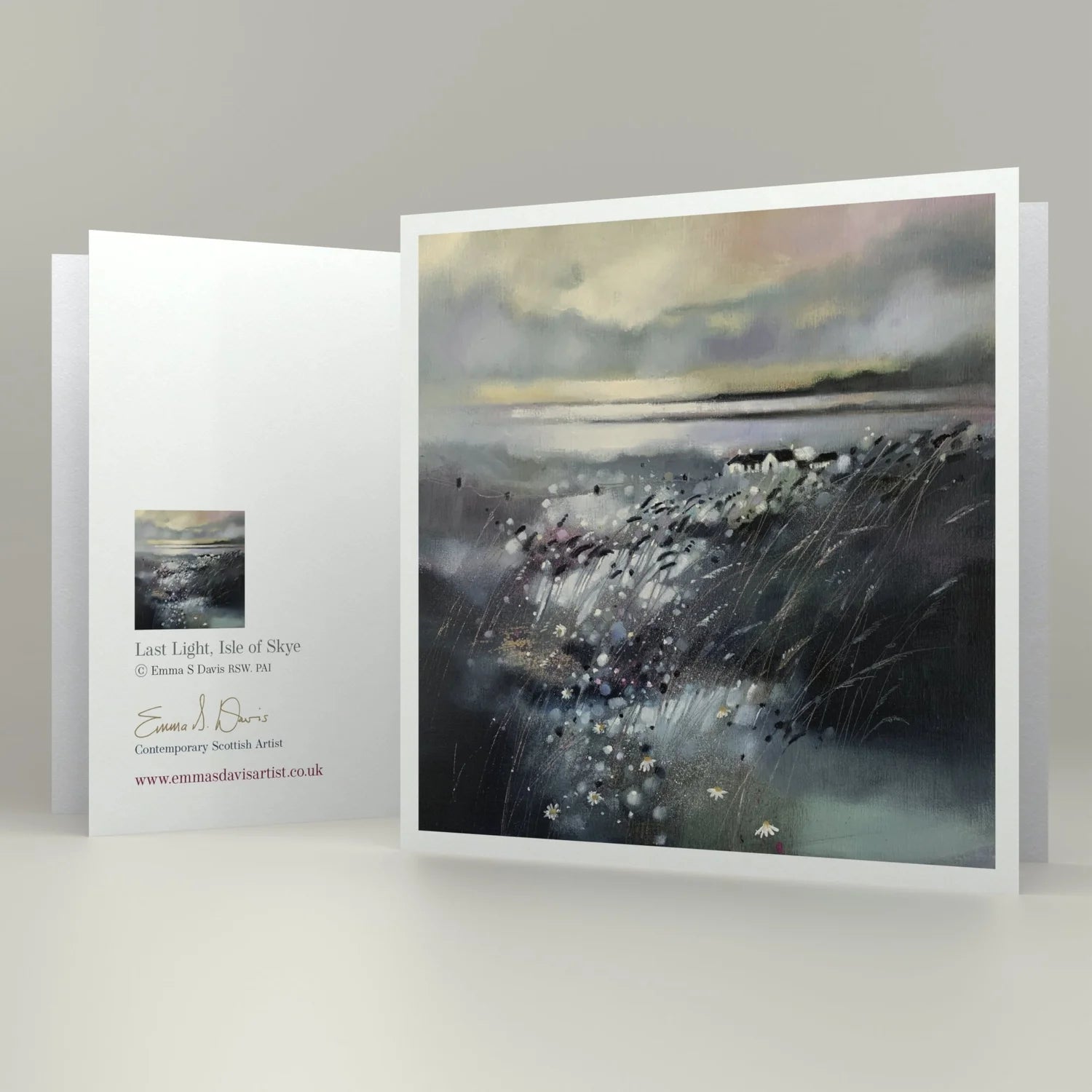 Greeting Card 'Last Light, Isle of Skye'