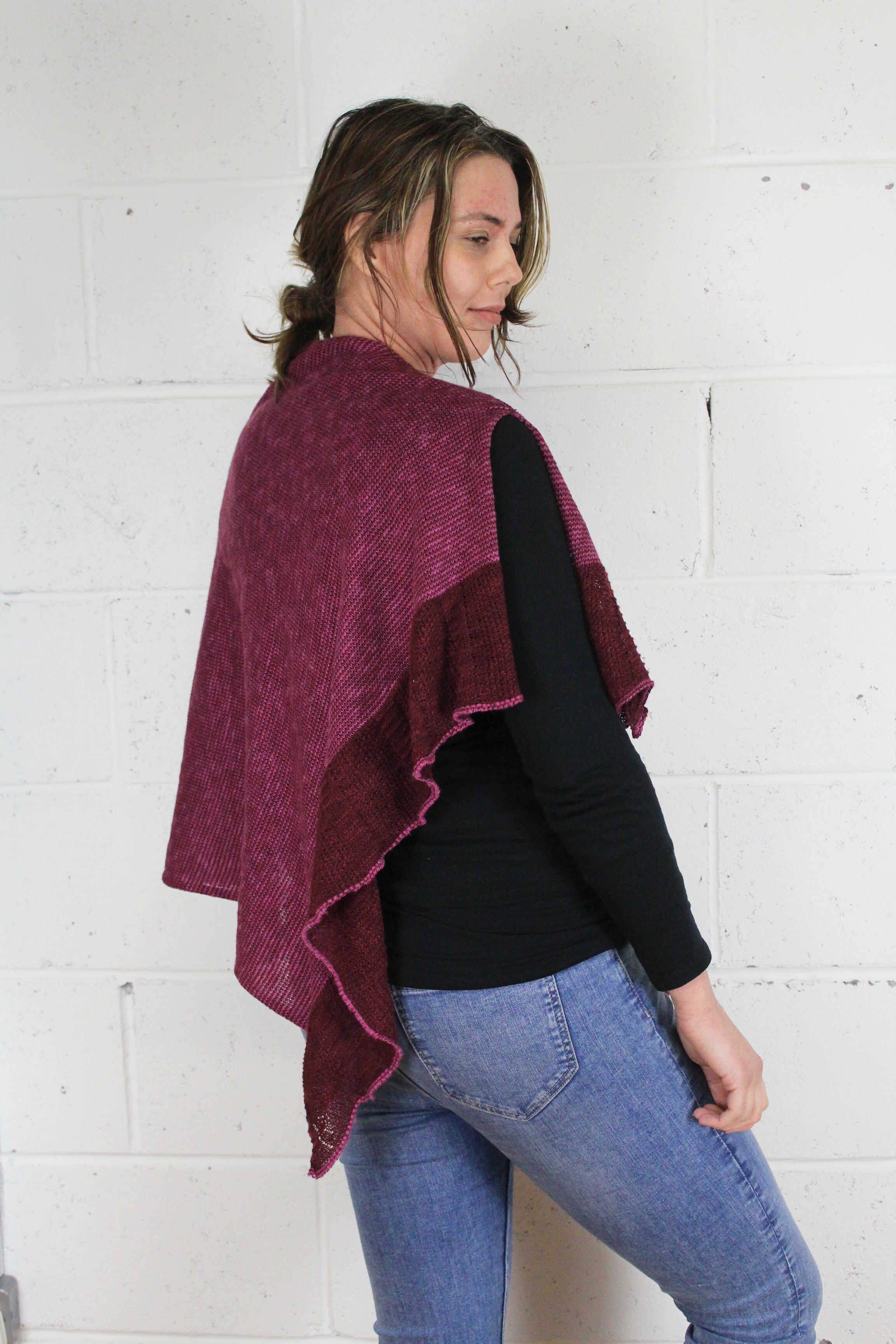 Light Cape in Linen and Cotton