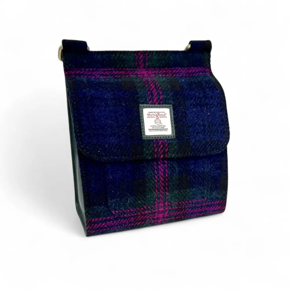 Medium Satchel in Harris Tweed