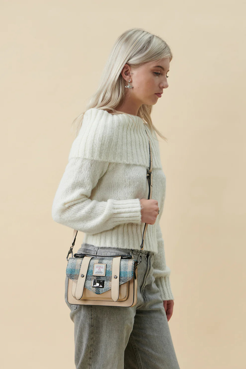 Harris Tweed Mini Satchel