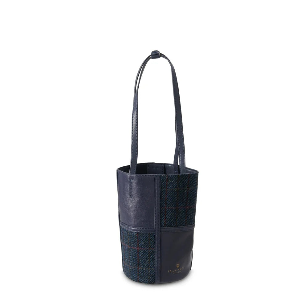 Harris Tweed & Leather Orlagh Bucket