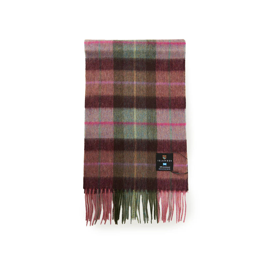 Lambswool Scarf in Tartan