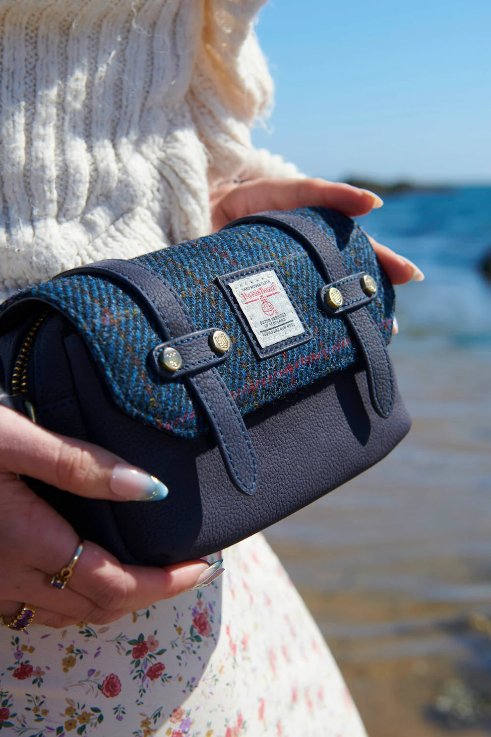 The Skye Harris Tweed & Leather Bag