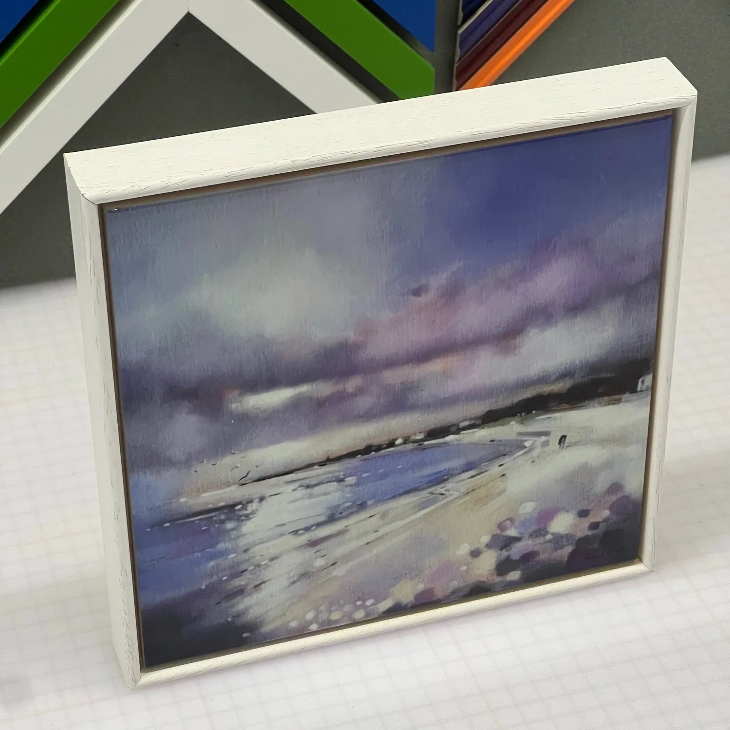 'Summer Days, Elie', Framed Tile
