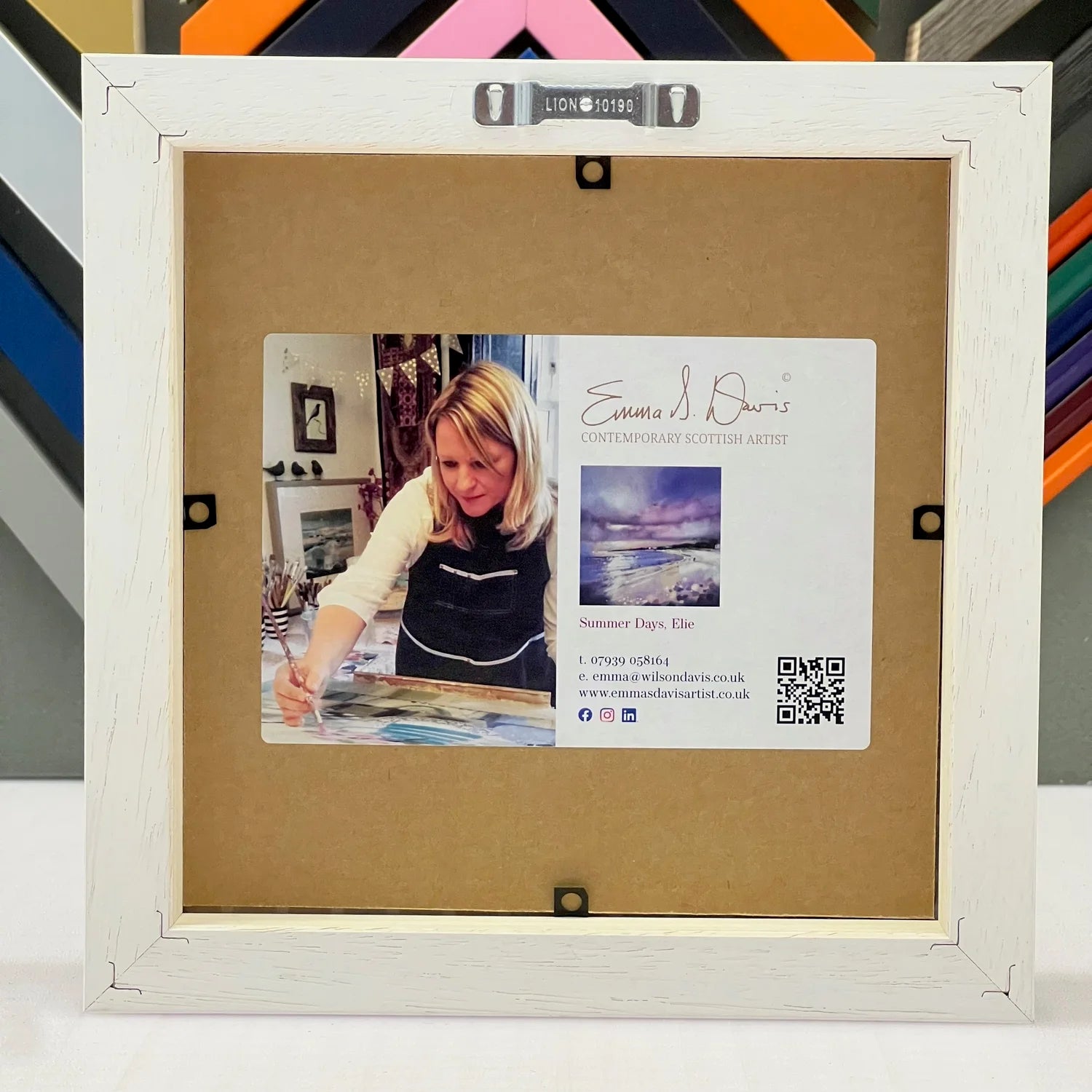 'Summer Days, Elie', Framed Tile