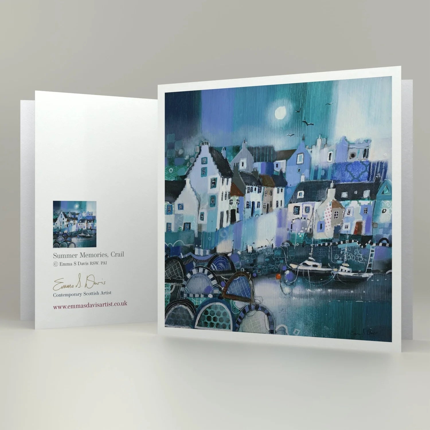 Greeting Card 'Summer Memories, Crail'