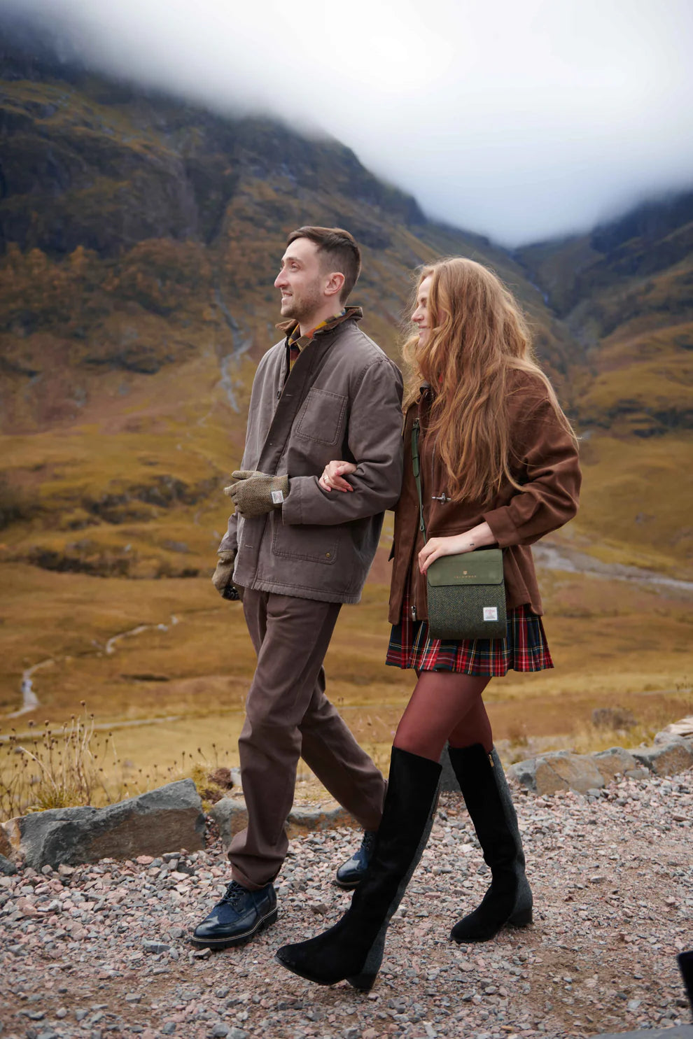 The Eilidh Harris Tweed & Leather Bag