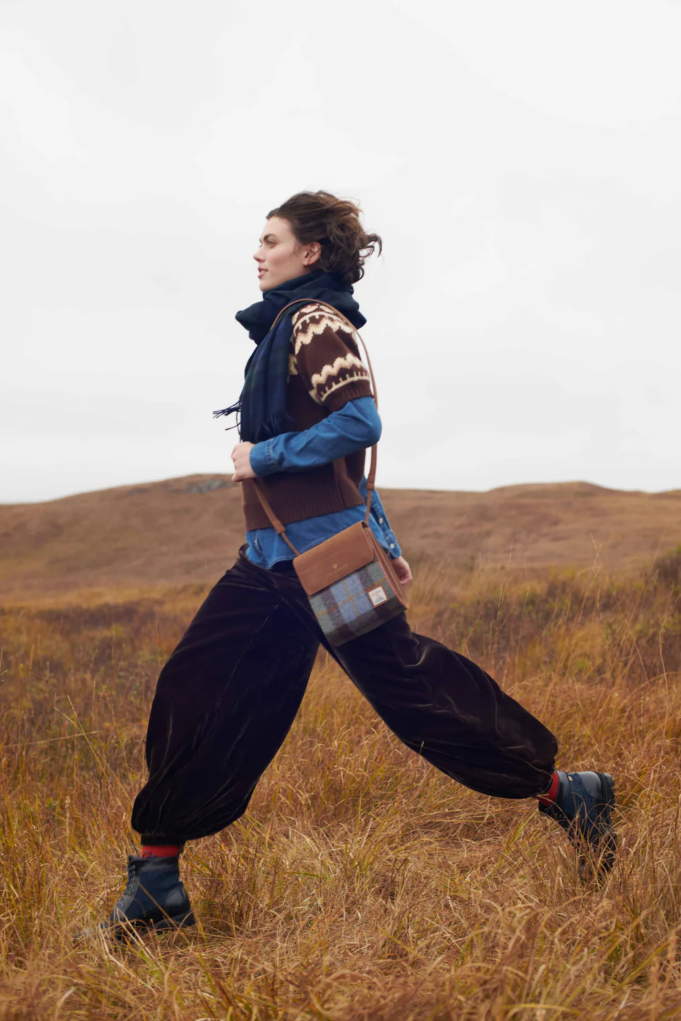 The Eilidh Harris Tweed & Leather Bag