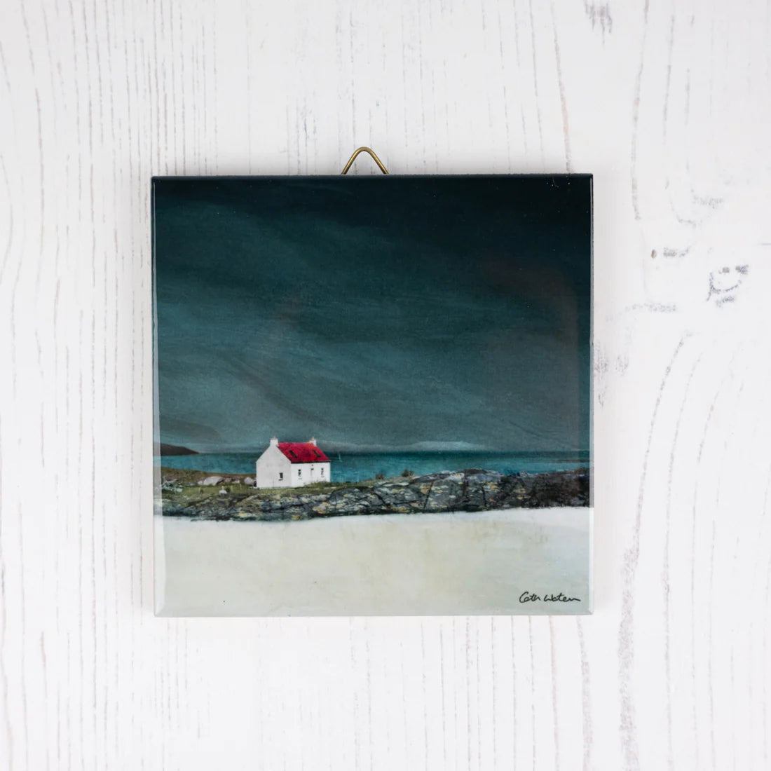 Ceramic Tile, 'The Isle of Barra'