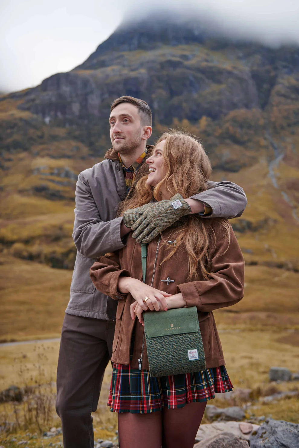 The Eilidh Harris Tweed & Leather Bag