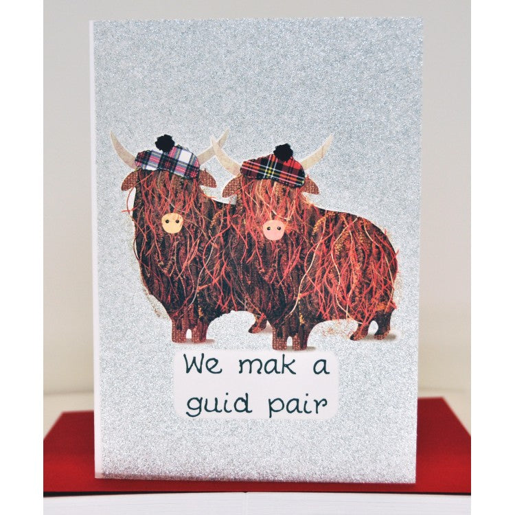 A Guid Pair Card | Wee Wishes | Scottish Creations