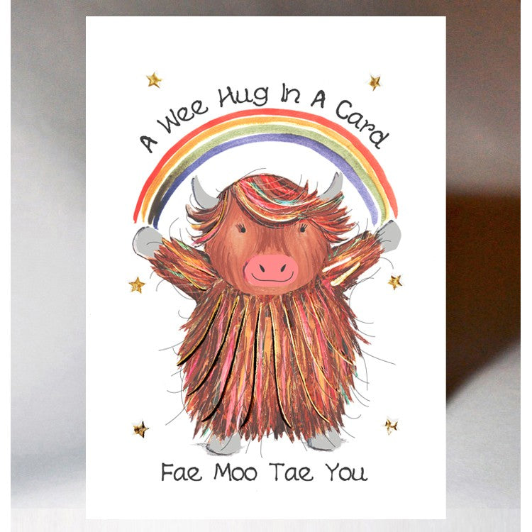 A Wee Hug in a Card | Wee Wishes | Scottish Creations
