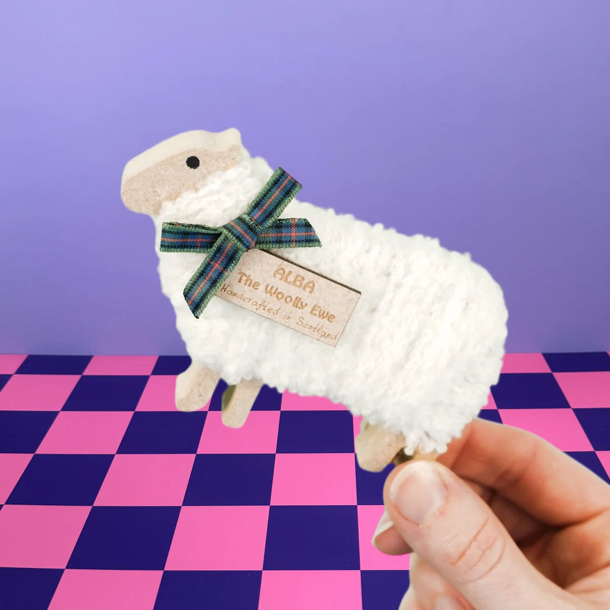 Woolly Ewe Standing Ornaments
