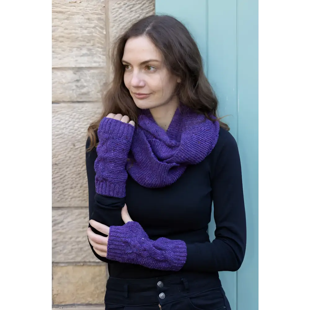 Arm Warmers and Infinity Scarf Set - Bill Baber