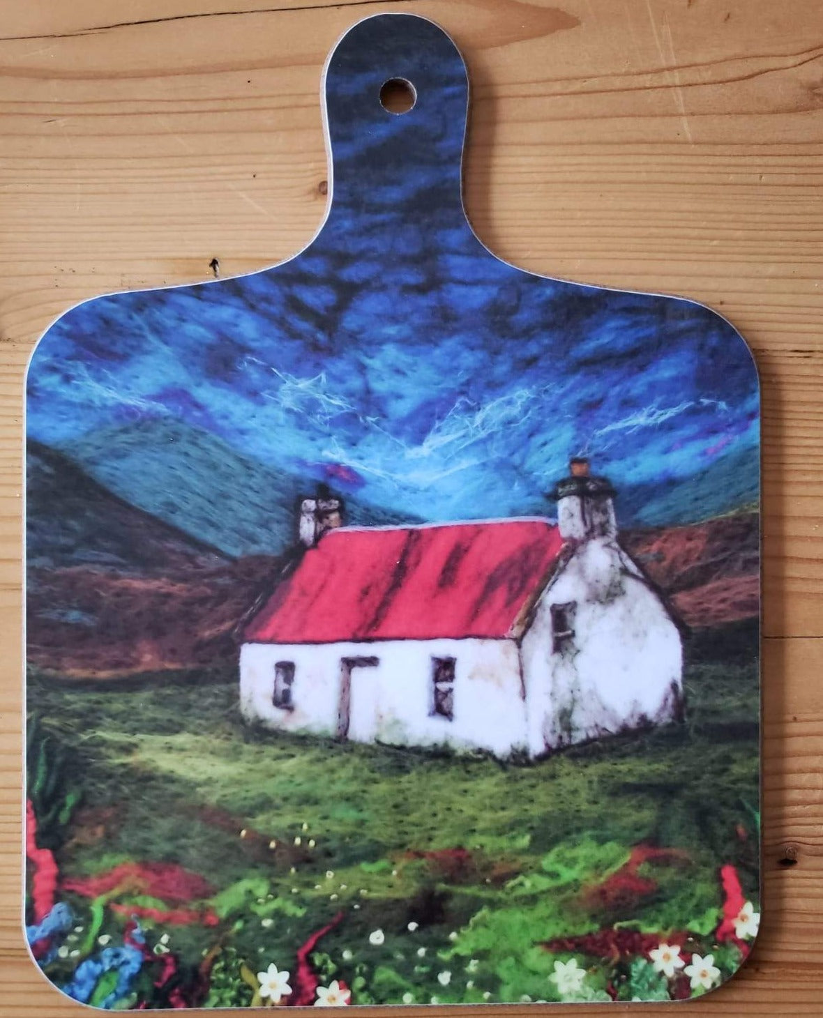 Athnamulloch Bothy Mini Cutting Board | Karen Price | Scottish Creations
