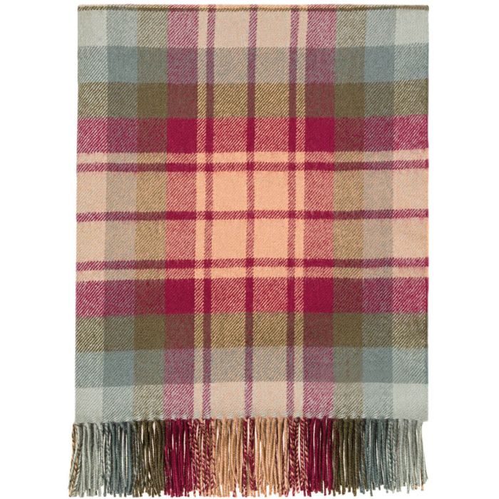 Auld Scotland Tartan Lambswool Blanket | Lochcarron | Scottish Creations