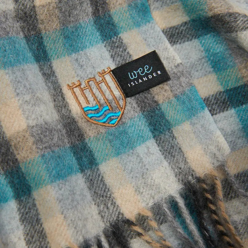 Baby Blanket in Lambswool Tartan