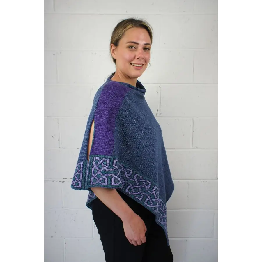 Ballater Silk & Linen Shawl - Thistle - Cosy Essentials