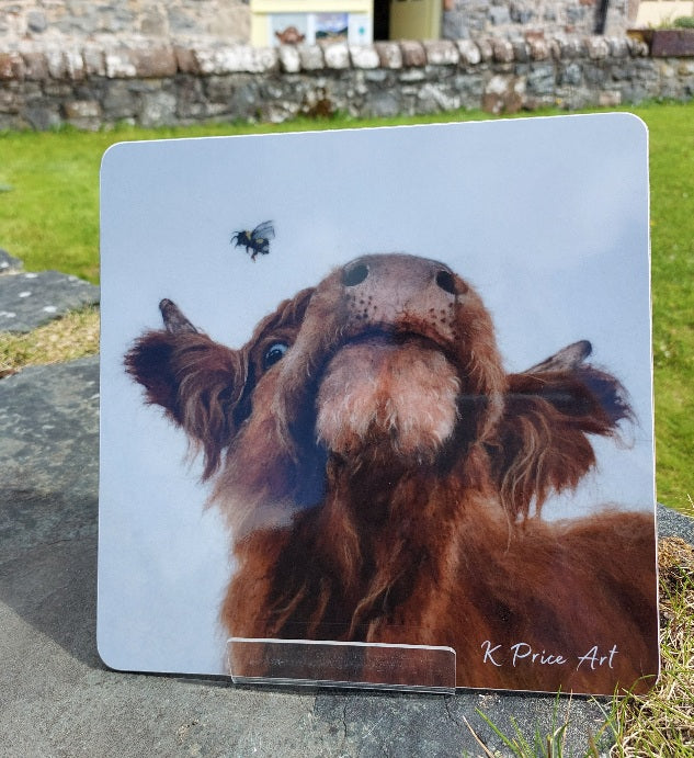 Bee Friends Coaster | Karen Price | Scottish Creations