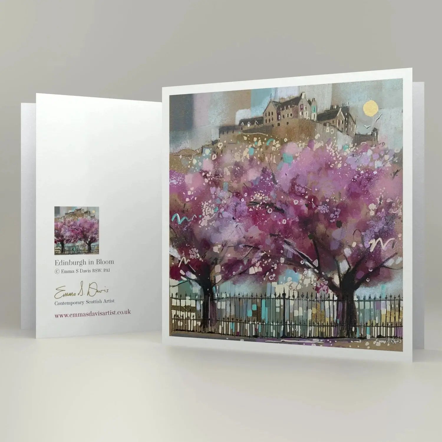 Greeting Card 'Edinburgh in Bloom'