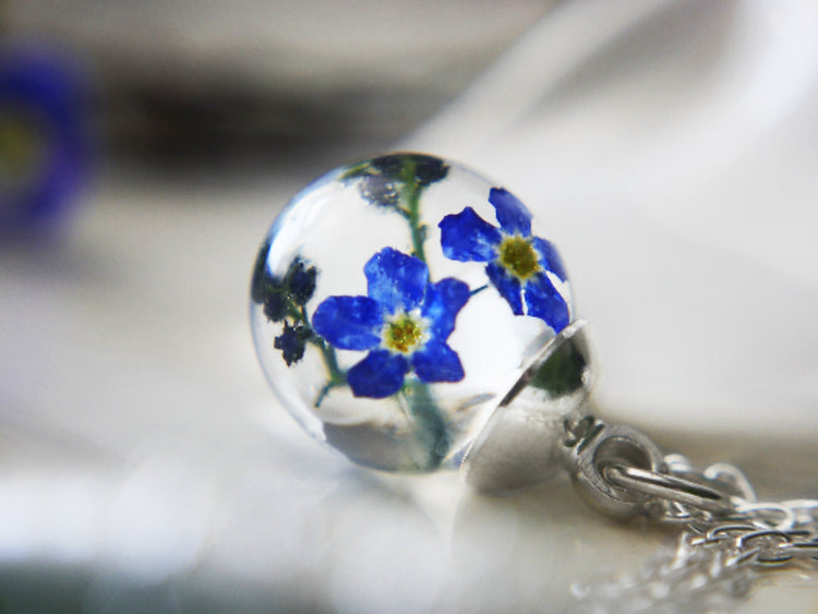 Forget Me Not Necklace | In The Heather | Scottish Creations