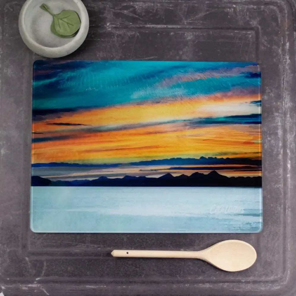 Glass Worktop Saver Western Isles - Scottish Home