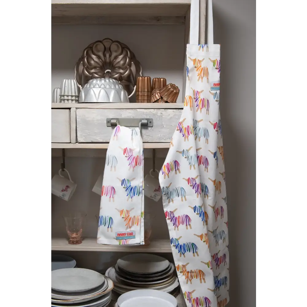 Hairy Coo Apron - Scottish Home
