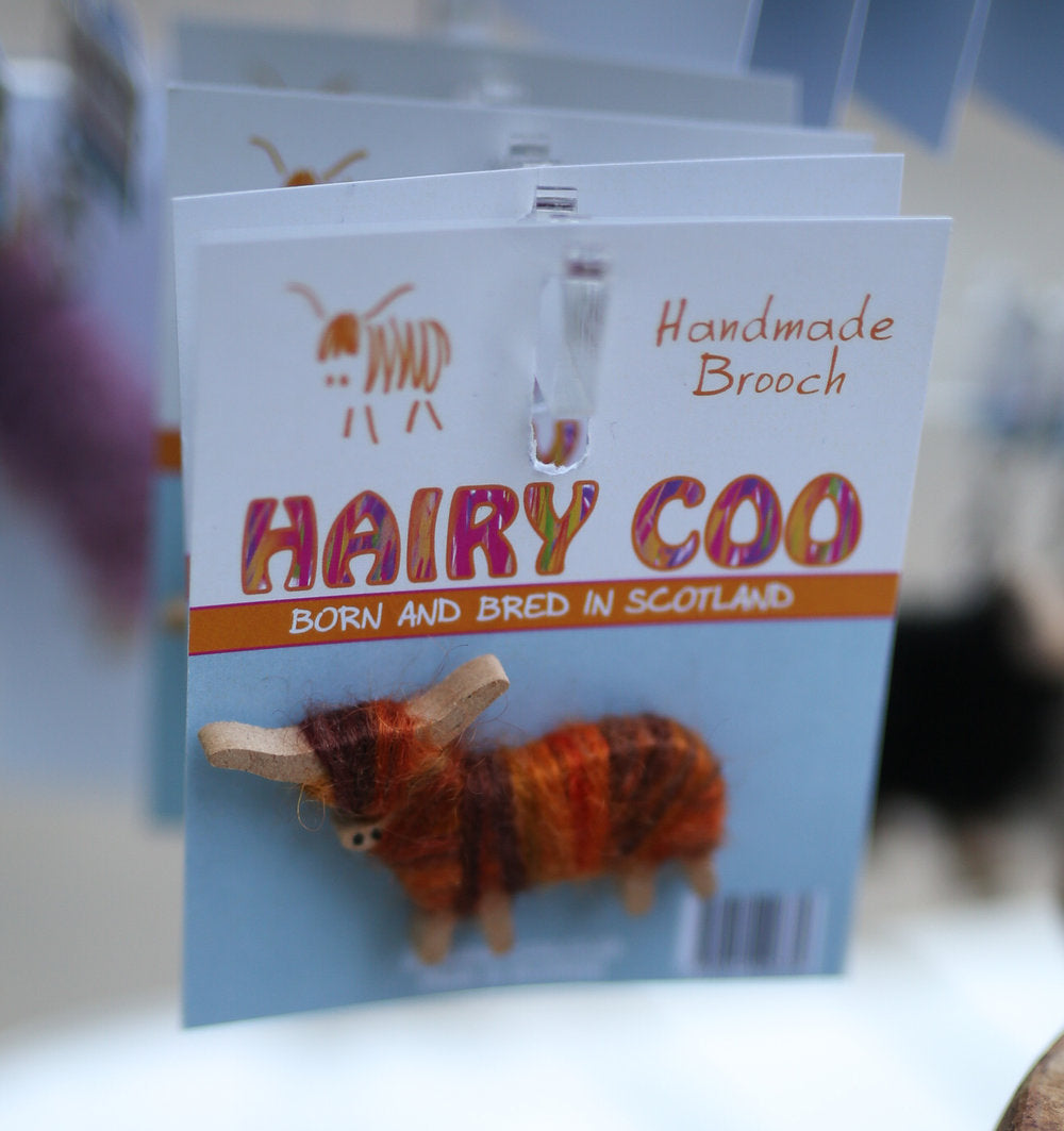Hairy Coo Brooch | Hairy Coo | Scottish Creations