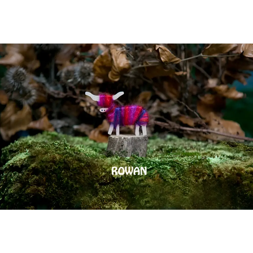 Hairy Coo Brooch - Rowan - Scottish Jewelry