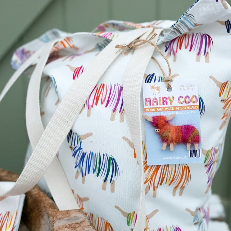 Hairy Coo Tote Bag | Hairy Coo | Scottish Creations