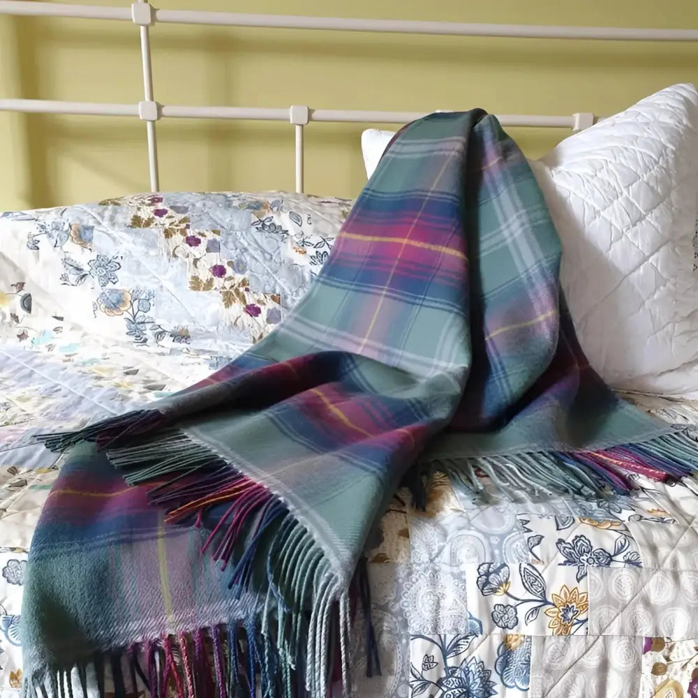 Hame Tartan Lambswool Blanket - Blankets