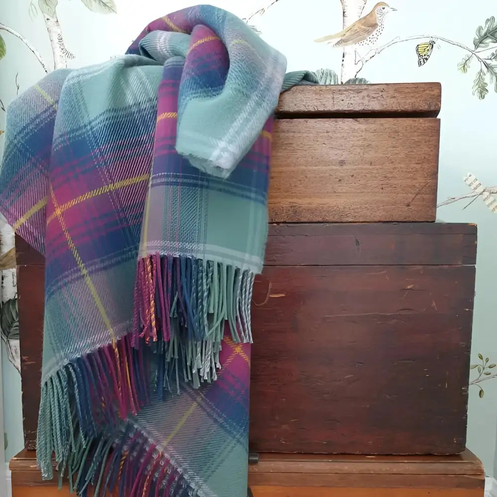 Hame Tartan Lambswool Blanket - Blankets