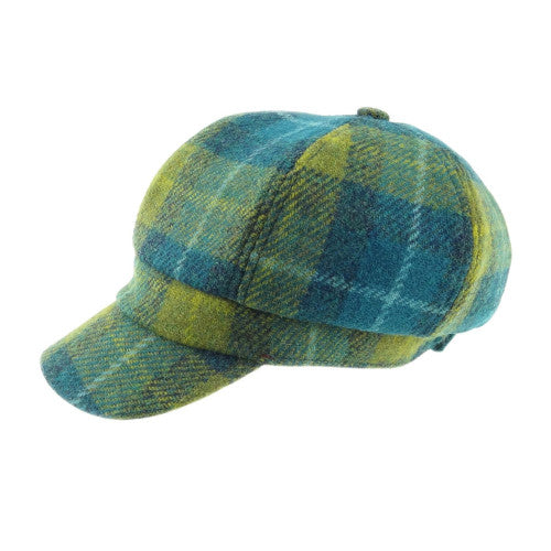 Harris Tweed Baker Boy Hat | Glen Appin | Scottish Creations