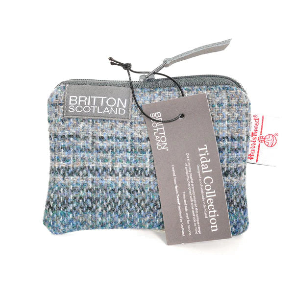 Harris Tweed Card Purse | Britton Scotland | Scottish Creations