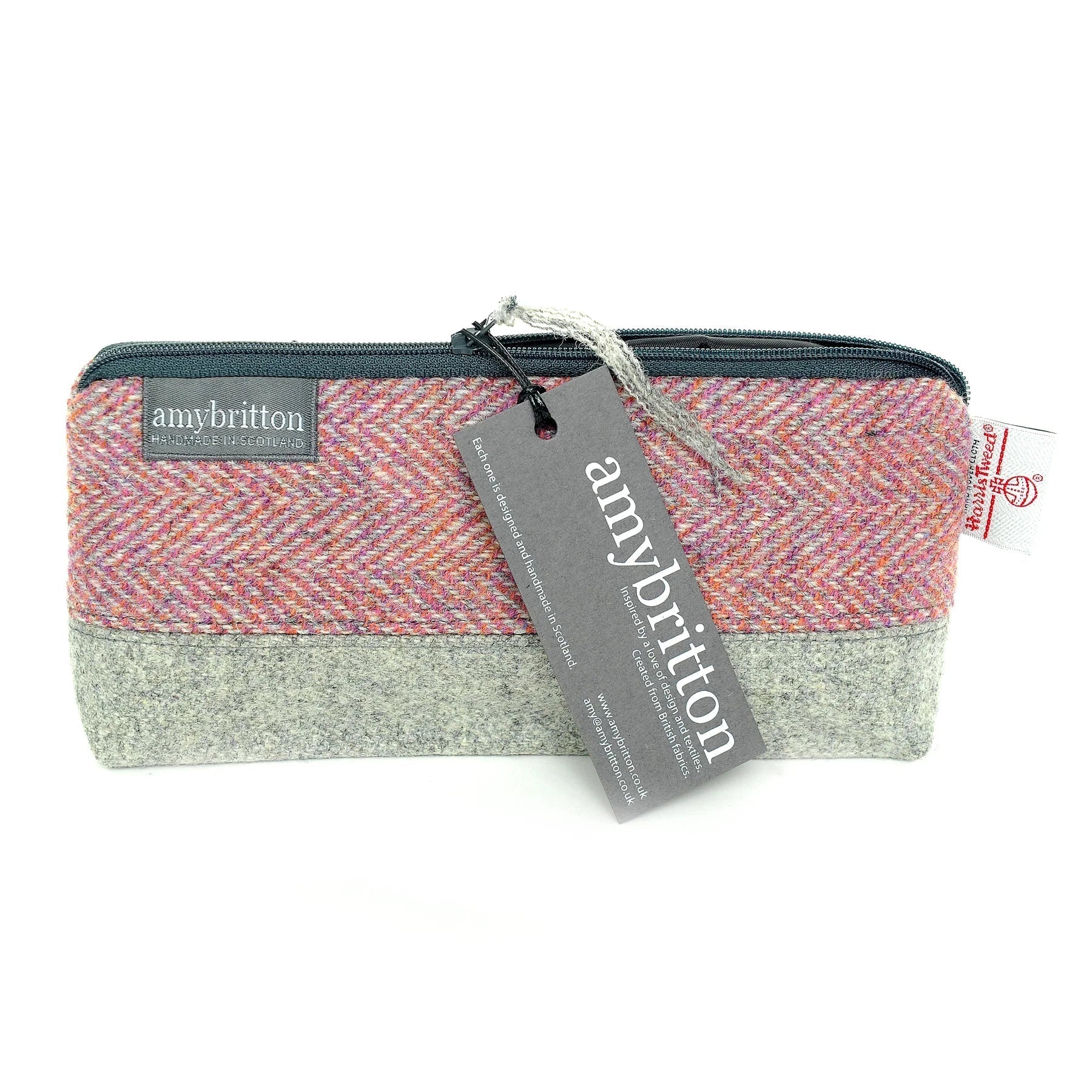 Harris Tweed Cosmetic Bag | Britton Scotland | Scottish Creations
