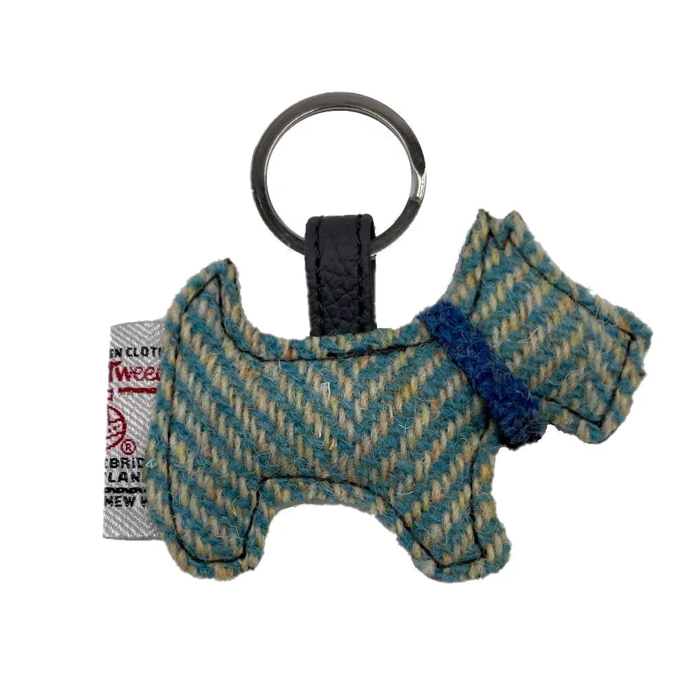 Harris Tweed Dog Key Ring | Maccessori | Scottish Creations