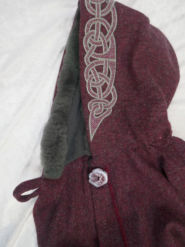 Harris Tweed Hebridean Hooded Cape | Anna MacNeil | Scottish Creations