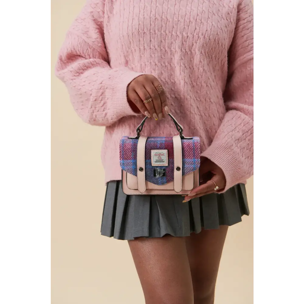 Harris Tweed Mini Satchel - Bag