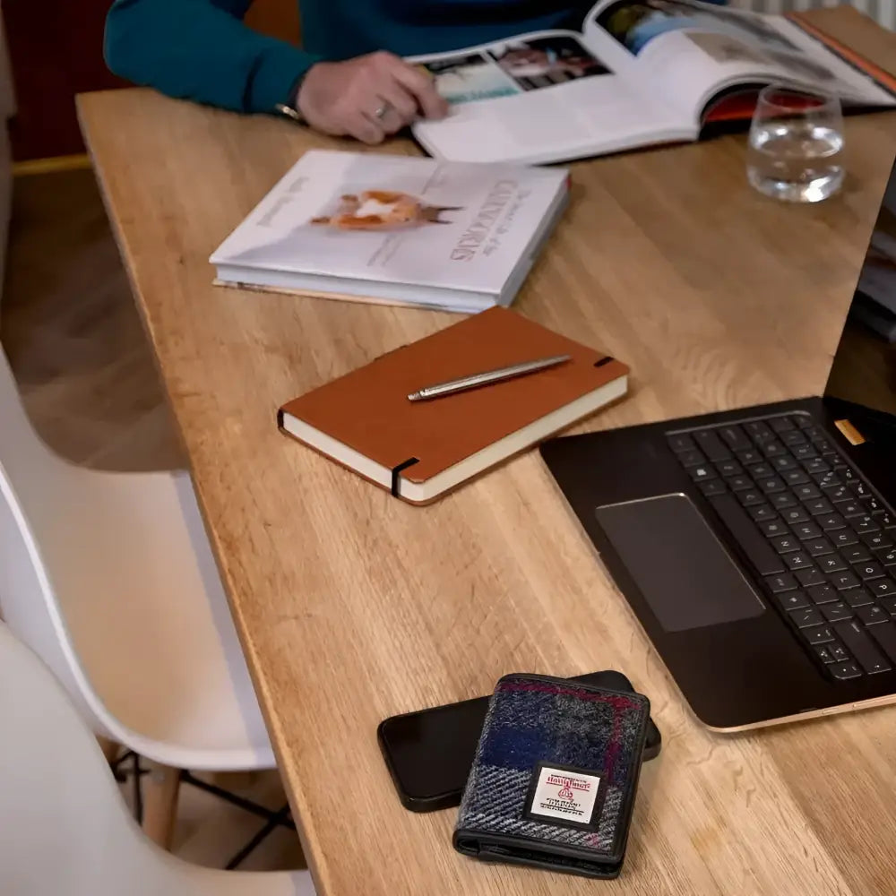 Harris Tweed Slim Bifold Wallet