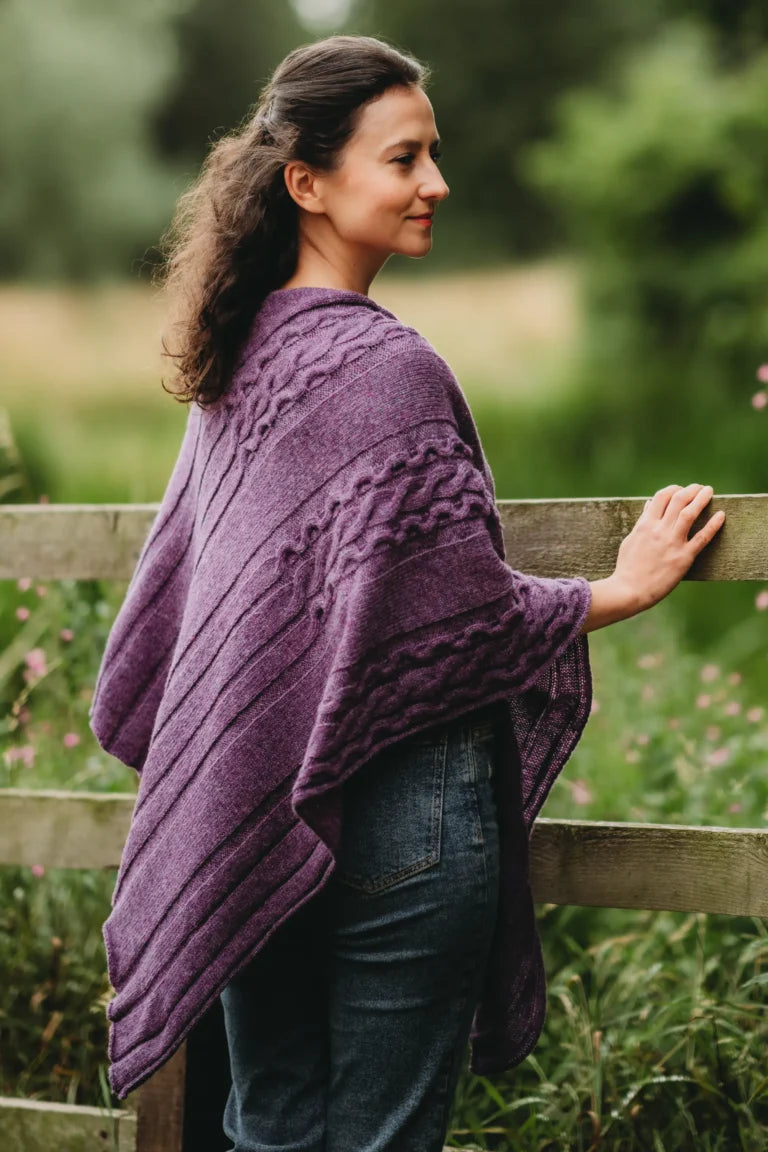 Barra Shawl in Shetland Wool