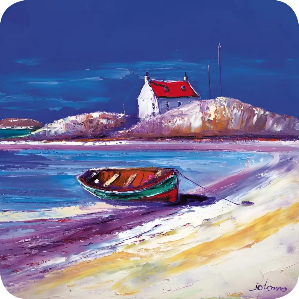 Isle of Barra Coaster - Scottish Home