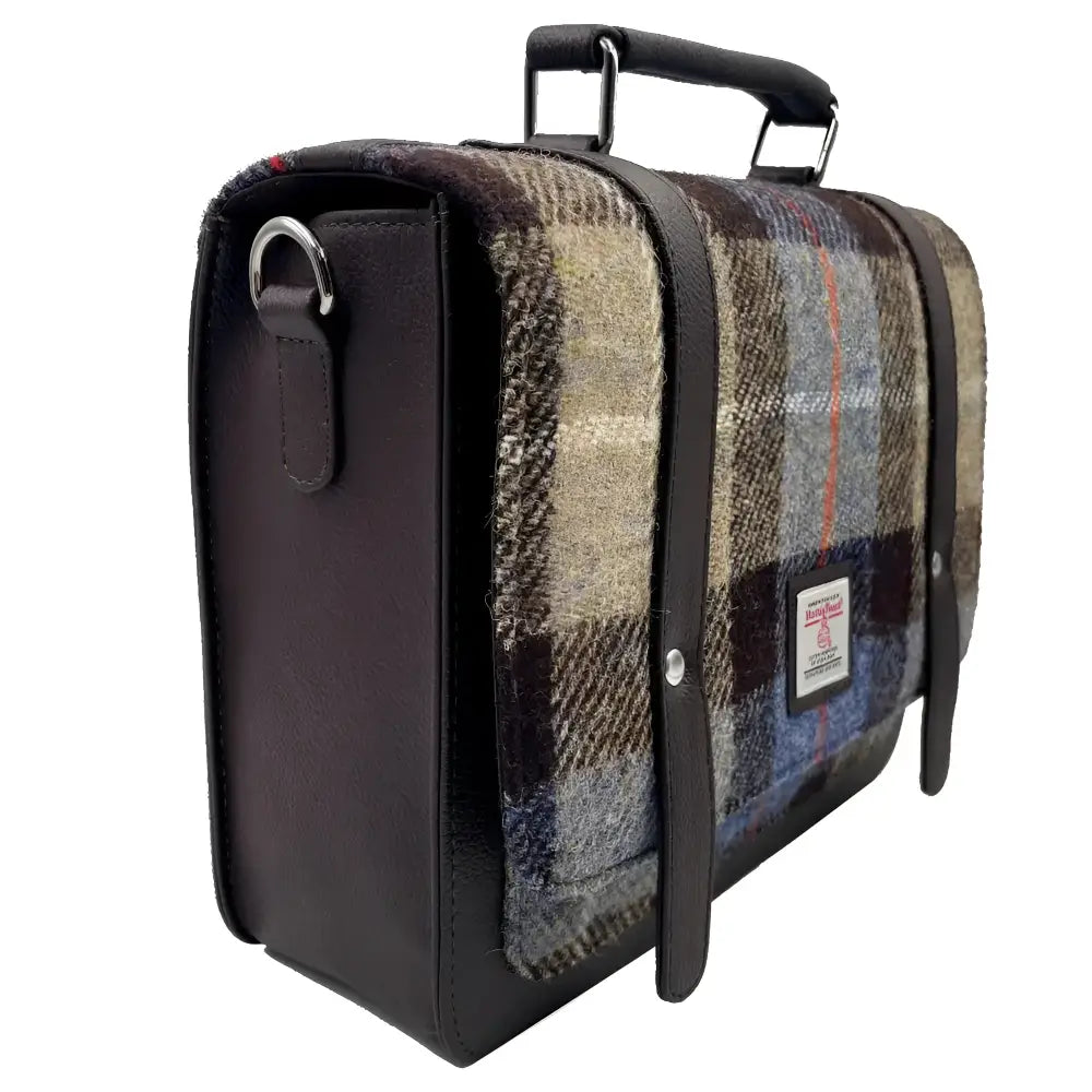 Ladies Messenger Bag in Harris Tweed
