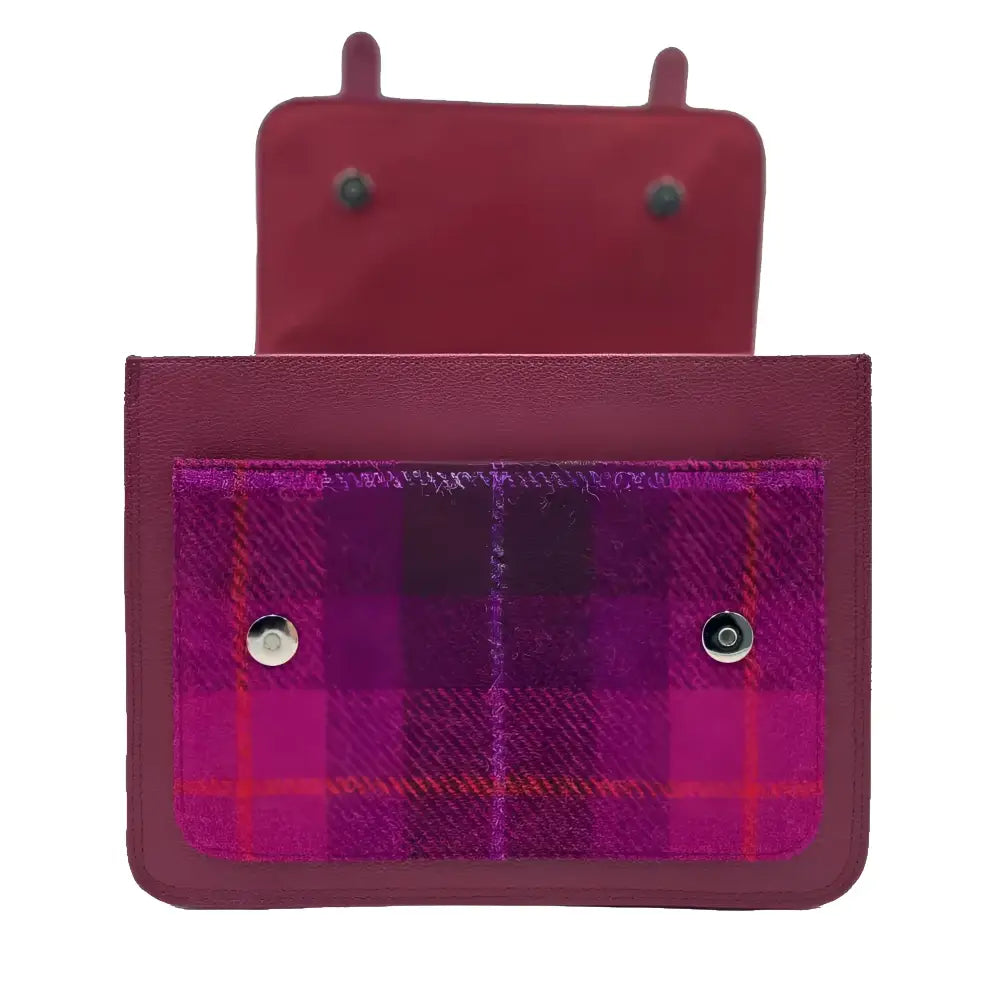 Ladies Messenger Bag in Harris Tweed