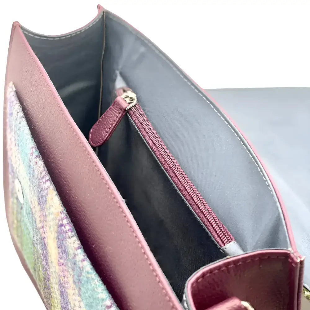 Ladies Messenger Bag in Harris Tweed