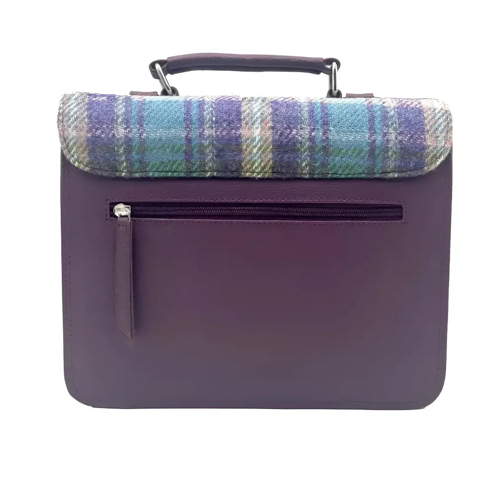 Ladies Messenger Bag in Harris Tweed